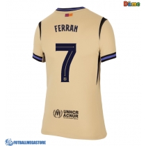Fotballdrakt Dame Barcelona Ferran Torres #7 Bortedrakt 2025-26 Kortermet